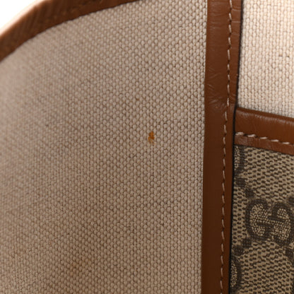 Gucci GG Plus Monogram Medium Signature Web Loop Tote Brown 7 of 11