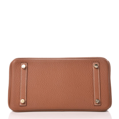 Hermes Togo Birkin 25 Gold 6 of 32