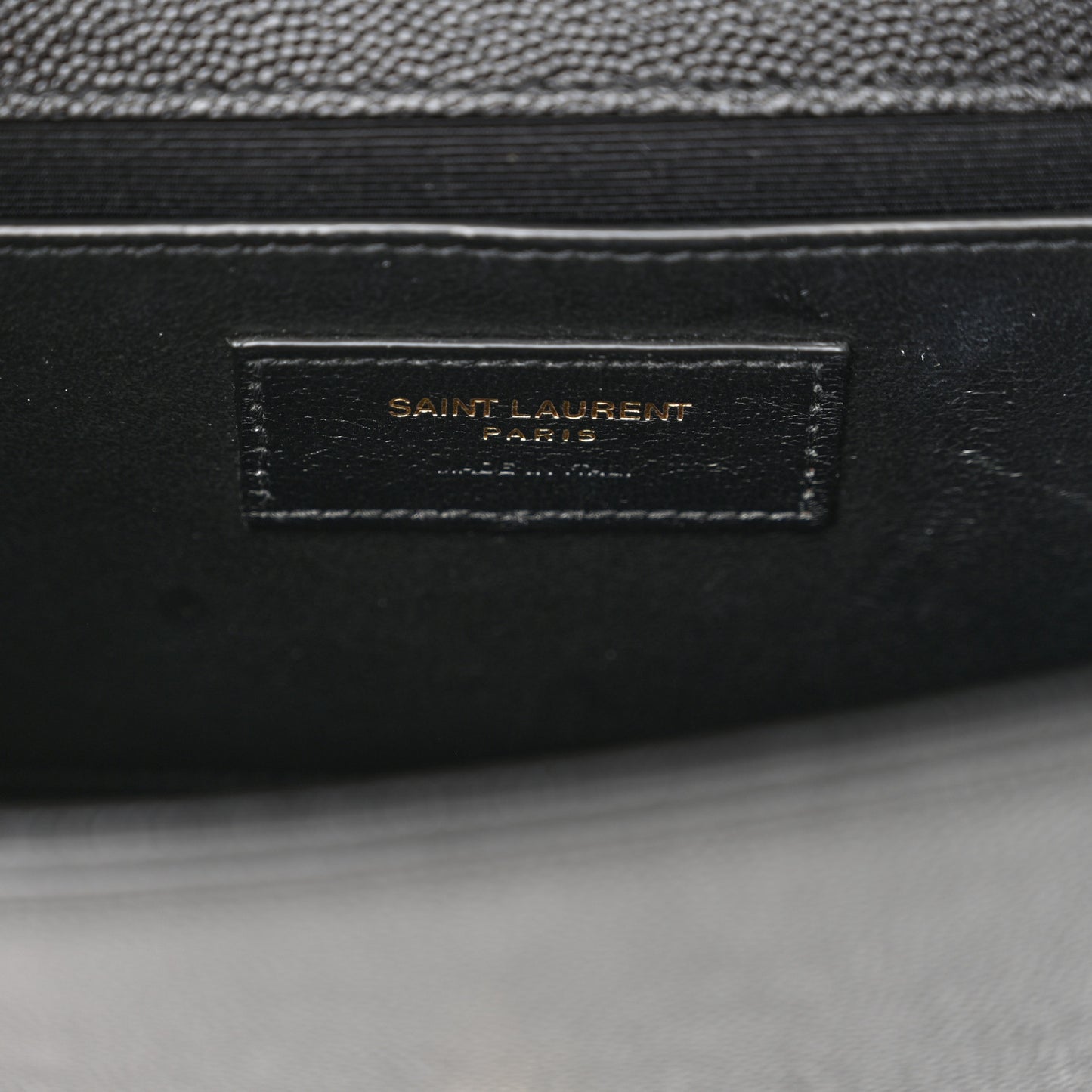 Grain De Poudre Small Monogram Kate Satchel Black