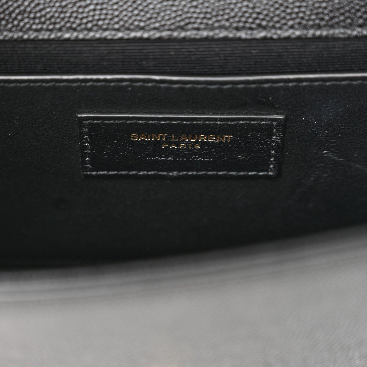 Saint Laurent Grain De Poudre Small Monogram Kate Satchel Black 6 of 10