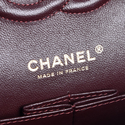 Chanel Lambskin Quilted Medium Double Flap Black 7 of 9