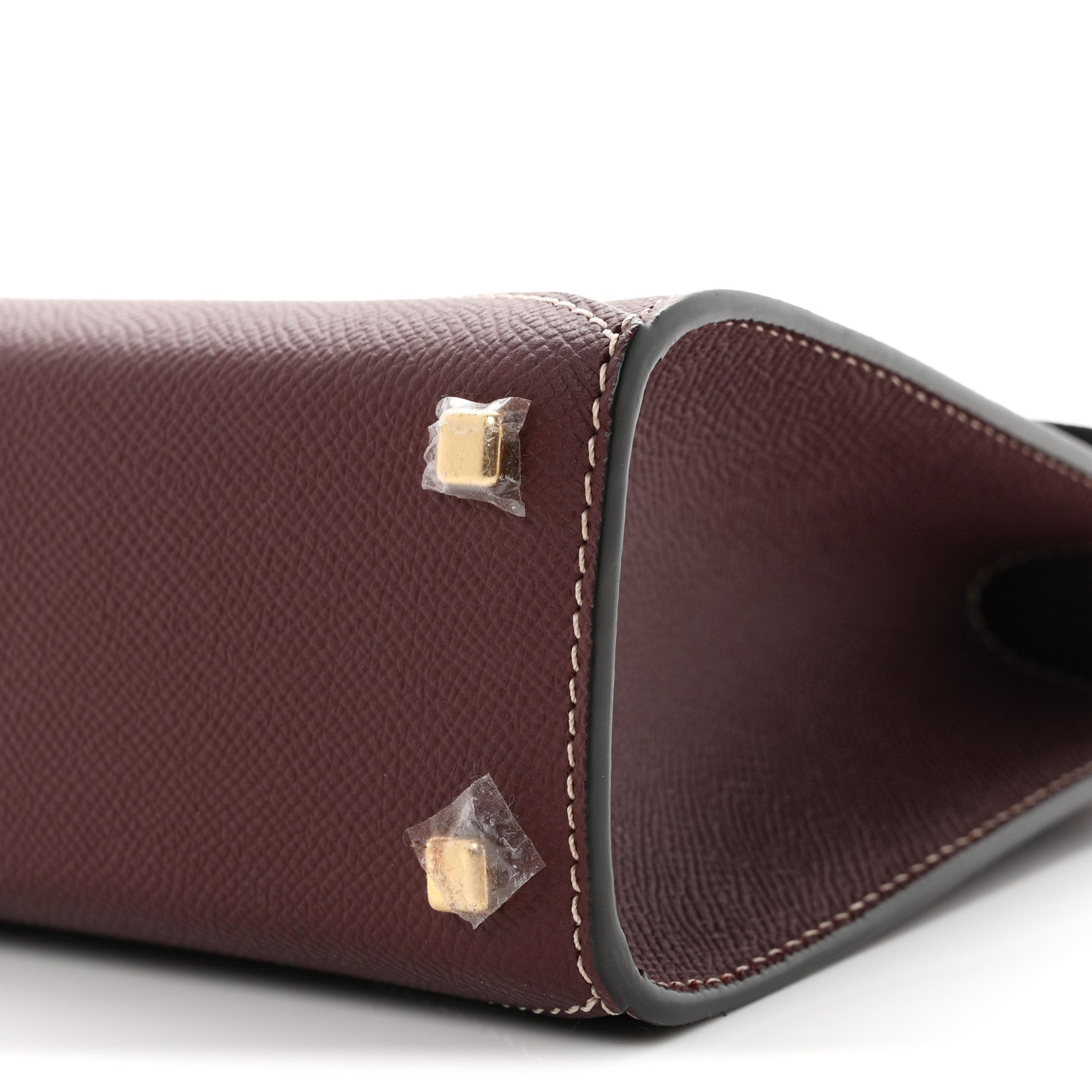 Moynat Carat Calfskin Gabrielle BB Carmin 10 of 11