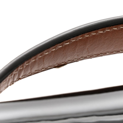 Louis Vuitton Patent Calfskin Monogram Cherrywood BB Black 12 of 12