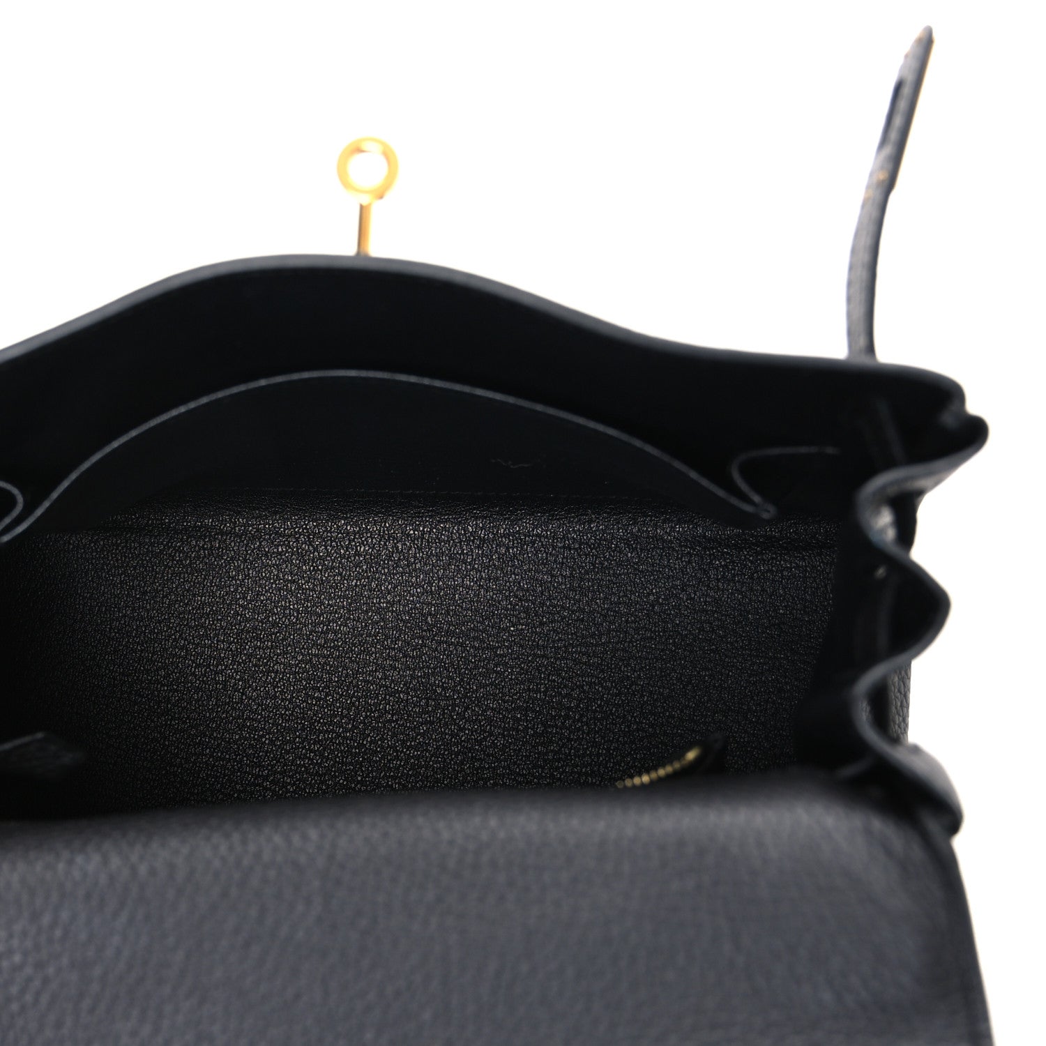 Hermes Togo Kelly Retourne 25 Black 5 of 11