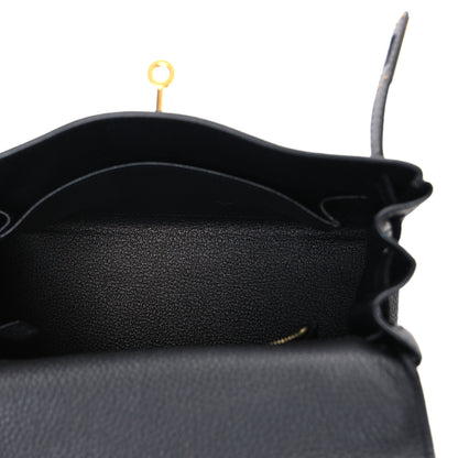 Hermes Togo Kelly Retourne 25 Black 5 of 11
