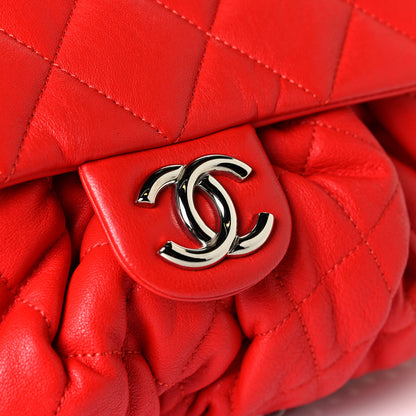 Chanel Washed Lambskin Medium Chain Around Messenger Red 6 of 6