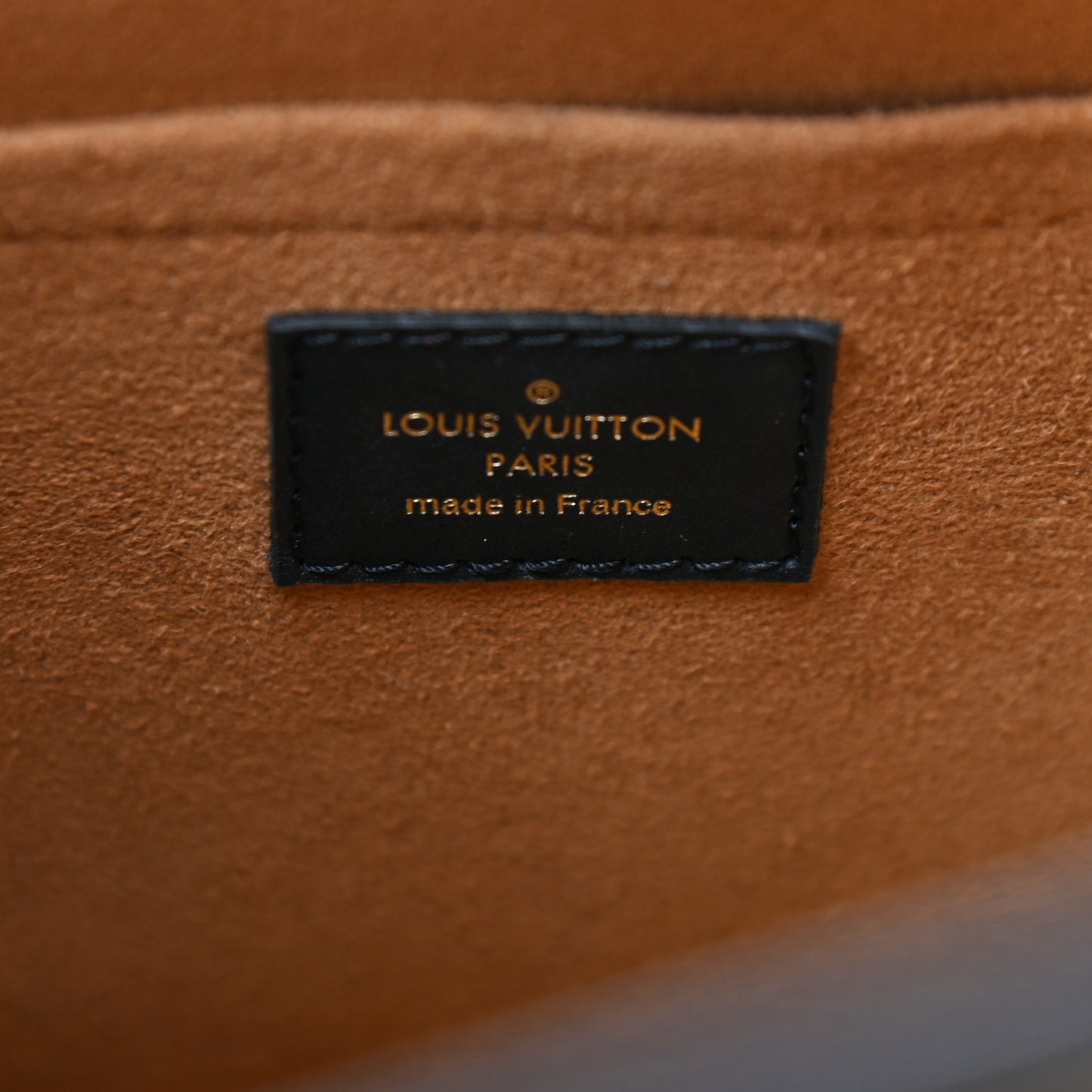 Calfskin Monogram On My Side Black