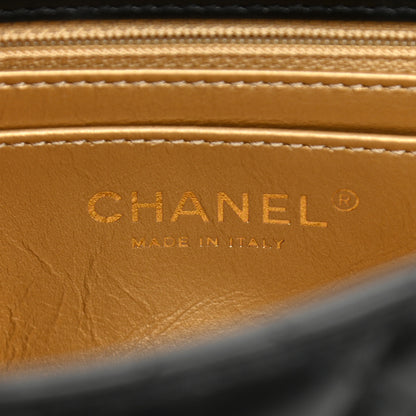 Chanel Lambskin Quilted Mini Pearl Crush Flap Black 6 of 9