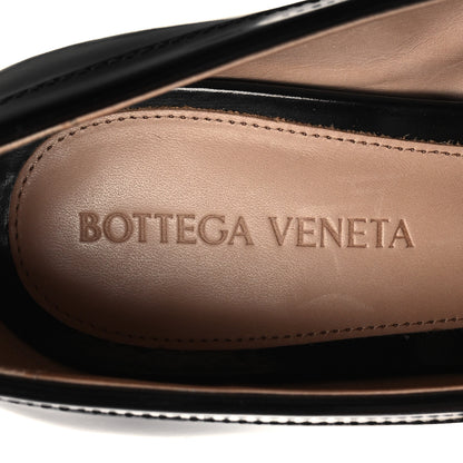 Bottega Veneta Glossy Calfskin Monsieur 70mm Loafer Pumps 38 Black 7 of 7