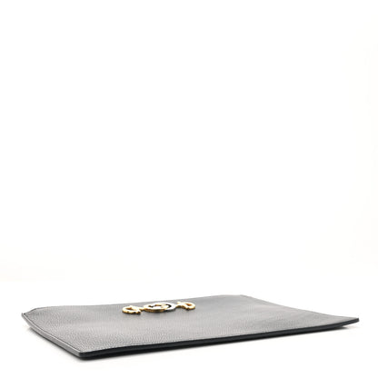 Gucci Grainy Calfskin Zumi Pouch Black 4 of 7