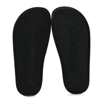 Balenciaga Rubber Logo Pool Slide Sandals 37 Black 11 of 16