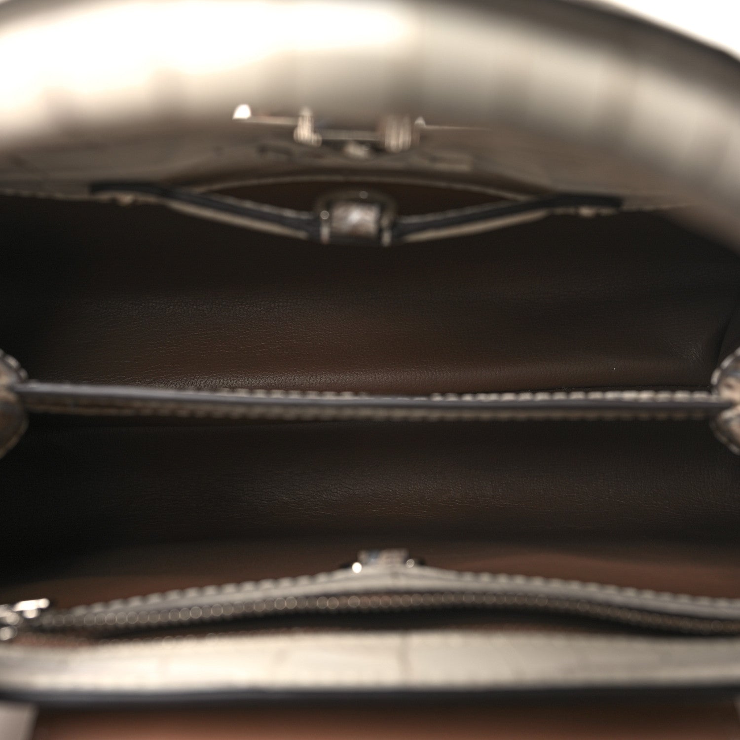 Louis Vuitton Himalaya Crocodile BB Capucines 5 of 9