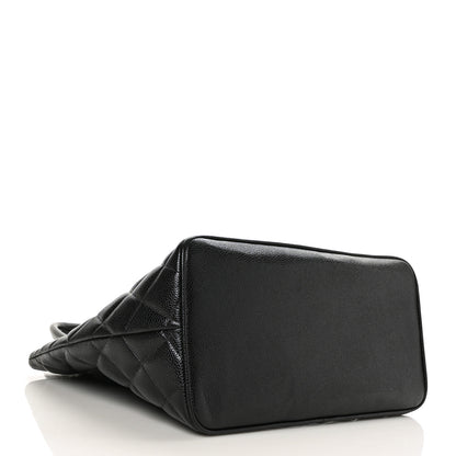 Chanel Caviar Quilted Medallion Tote Black 5 of 11