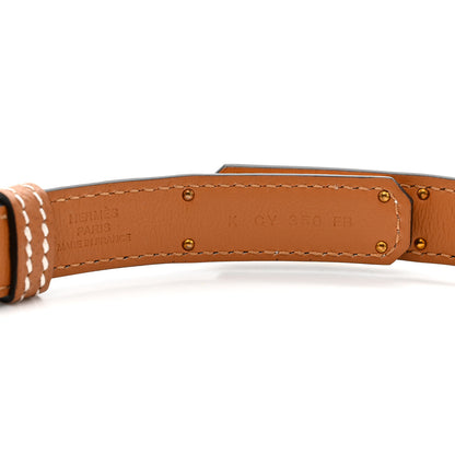 Hermes Epsom Kelly Belt Gold 3 of 4