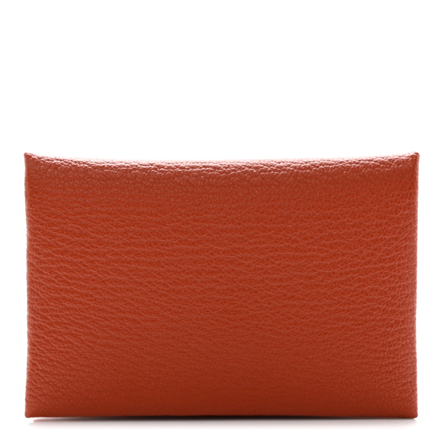 Hermes Chevre Mysore Calvi Card Case Cuivre 1 of 6