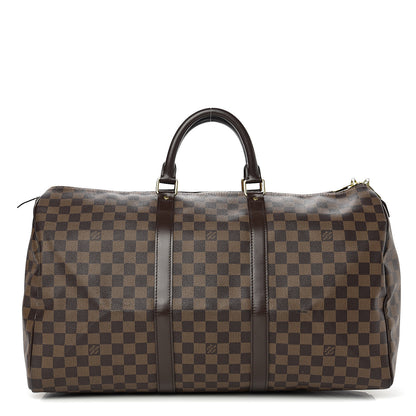 Louis Vuitton Damier Ebene Keepall 50 1 of 9