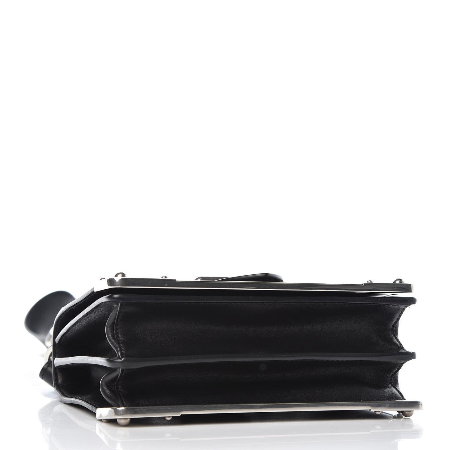 City Calf Saffiano Cahier Bag Black