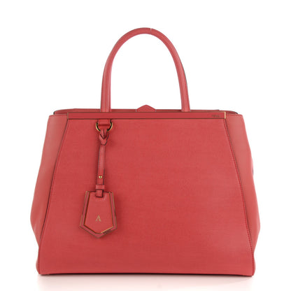 Fendi Vitello Elite Regular 2Jours Tote Rosa Exstasy 1 of 9