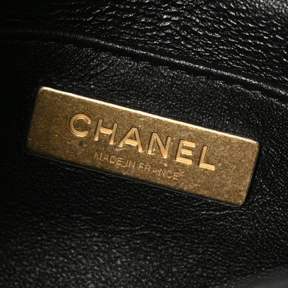 Chanel Lambskin Quilted Crystal CC Mini Flap Black 6 of 9
