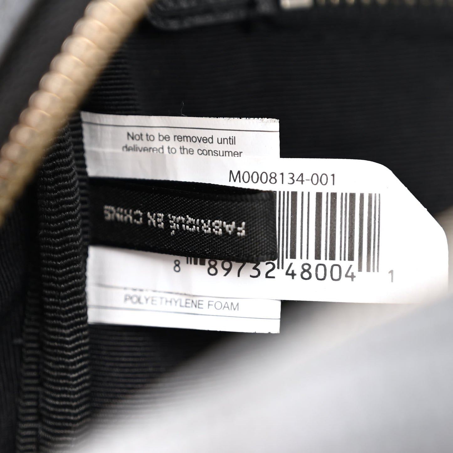 Pebbled Calfskin Biker Backpack Black