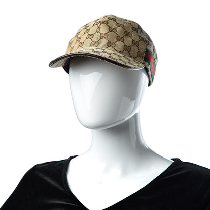 Gucci Monogram Web Baseball Hat L Beige Cocoa 2 of 9