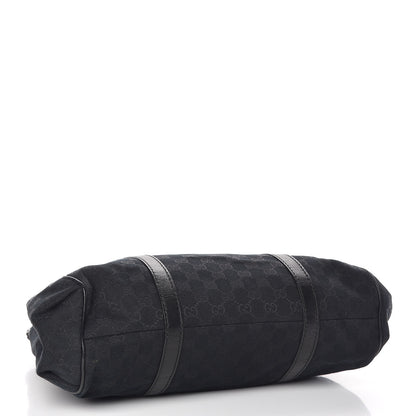 Gucci Monogram Web Large New Ladies Hobo Black 4 of 10