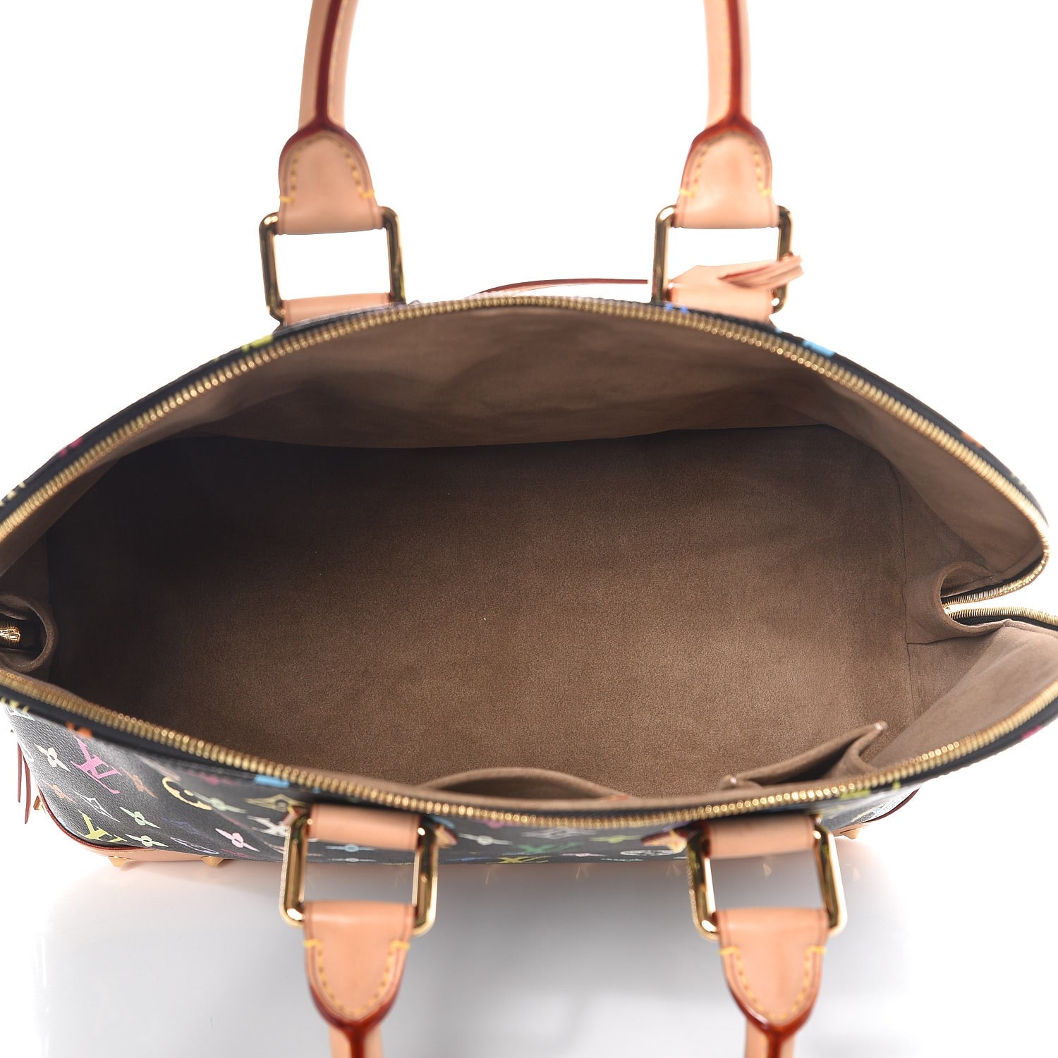 Louis Vuitton Monogram Multicolor Alma GM Black 5 of 12