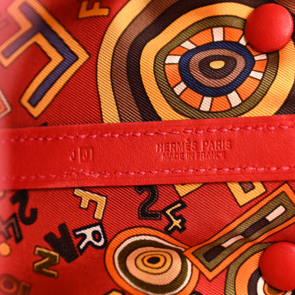 Hermes Swift Tohu Bohu Garden Party 30 TPM Rouge Vif 6 of 9