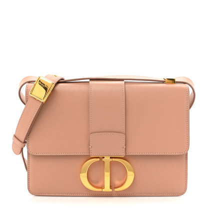 Christian Dior Box Calfskin 30 Montaigne Flap Bag Rose Des Vents 1 of 12