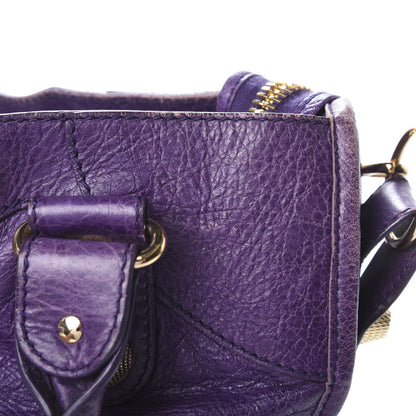 Balenciaga Agneau Giant 21 Gold Hardware City Dark Violet 12 of 16