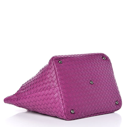 Bottega Veneta Nappa Intrecciato Top Handle Tote Orchid 4 of 10