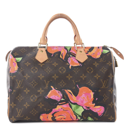 Louis Vuitton Monogram Roses Speedy 30 1 of 11