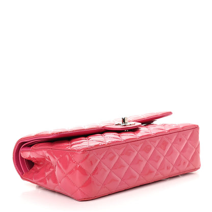 Chanel Patent Quilted Medium Double Flap Fuchsia 4 of 10