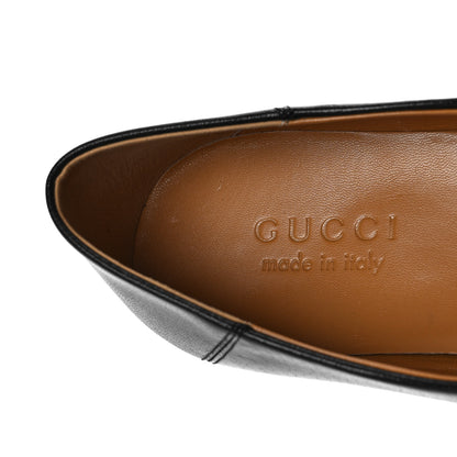 Gucci Goatskin Mens Horsebit Loafers 7 Black 9 of 11