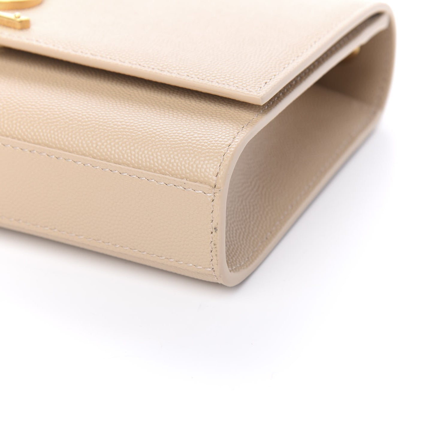 Grain De Poudre Small Monogram Kate Satchel Nude Powder