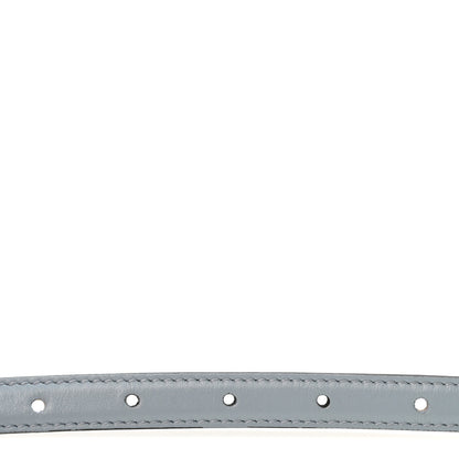 Gucci Calfskin Plutone Calfskin Interlocking G 15mm Belt 70 28 Blue 3 of 5