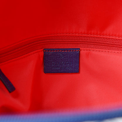 Gucci GG Supreme Monogram Children's Backpack Red White Blue 5 of 9