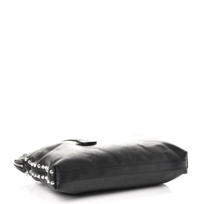 Alexander McQueen Lambskin Studded Padlock Tote Black 4 of 7
