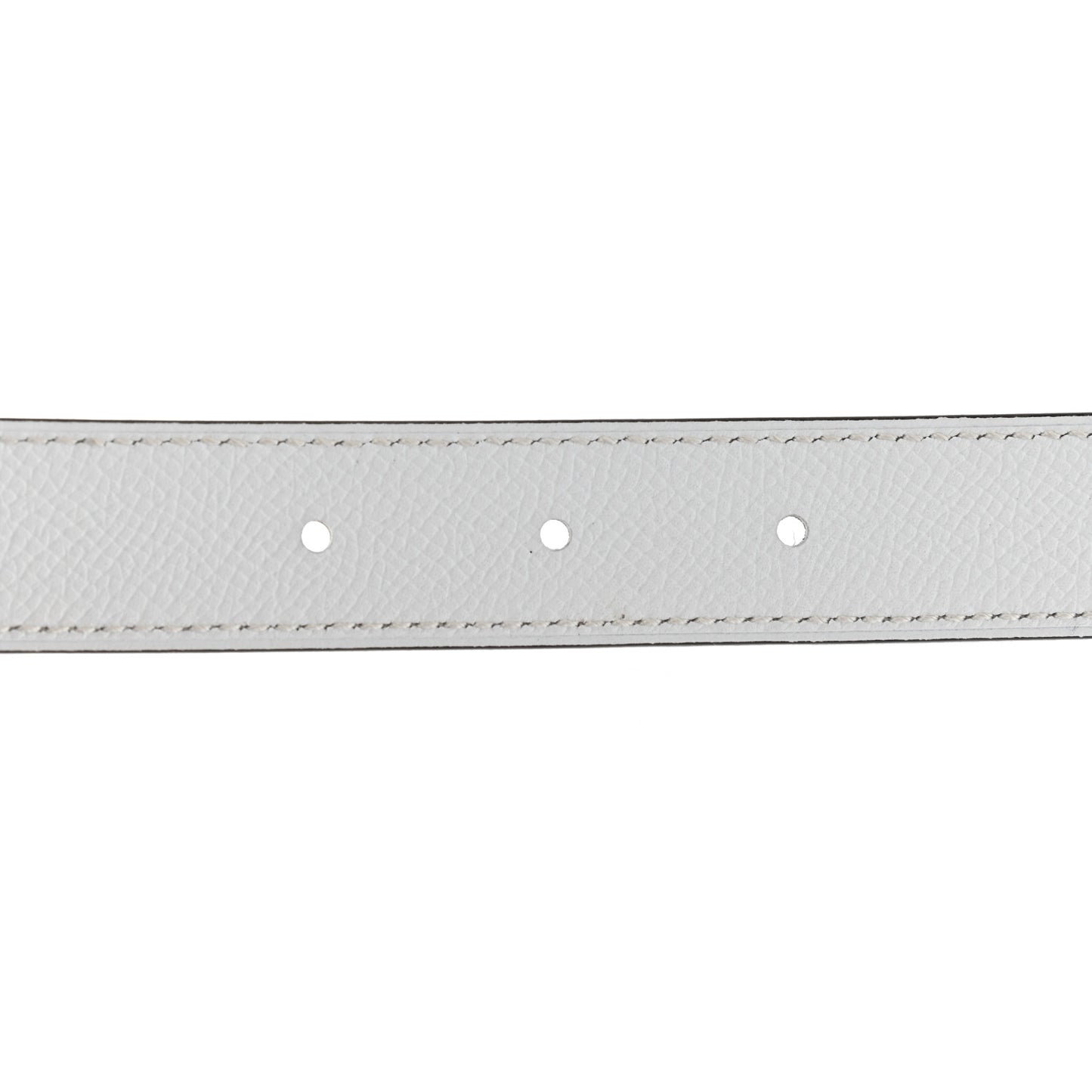 Swift Epsom 24mm Belt Strap 75 Etoupe White