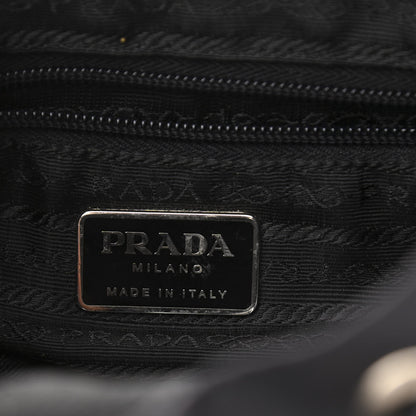 Prada Nylon Vela Medium Backpack Black 6 of 9