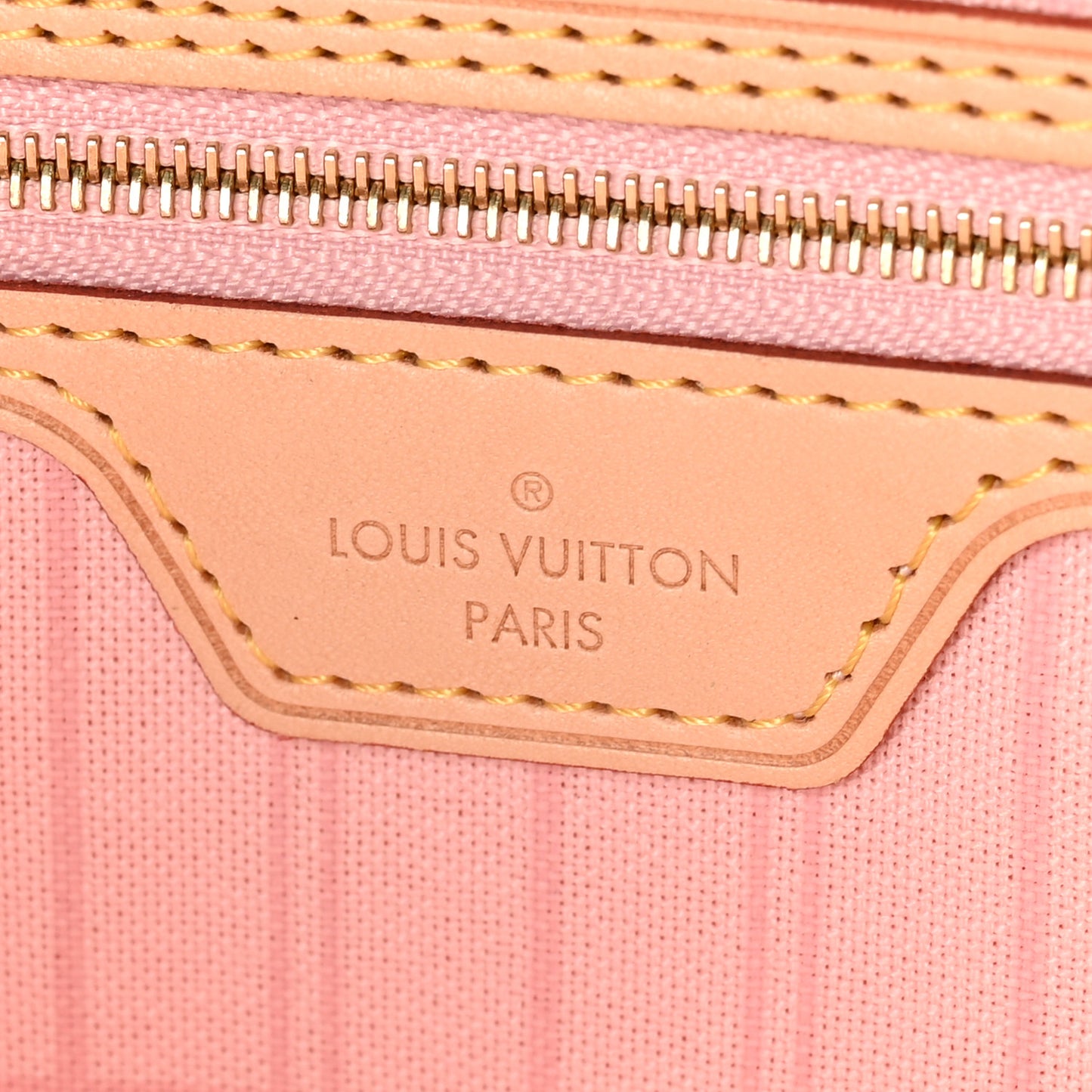 Damier Azur Neo Neverfull MM Rose Ballerine