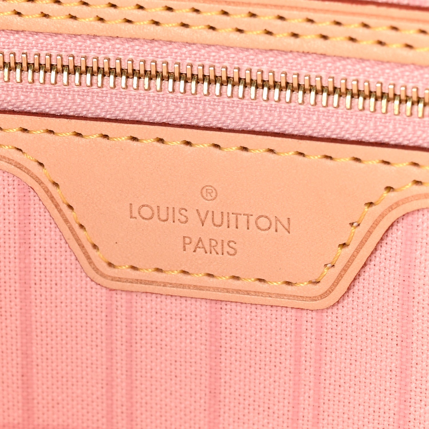 Louis Vuitton Damier Azur Neo Neverfull MM Rose Ballerine 7 of 12