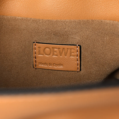 Loewe Calfskin Mini Flamenco Knot Clutch Warm Desert 6 of 10