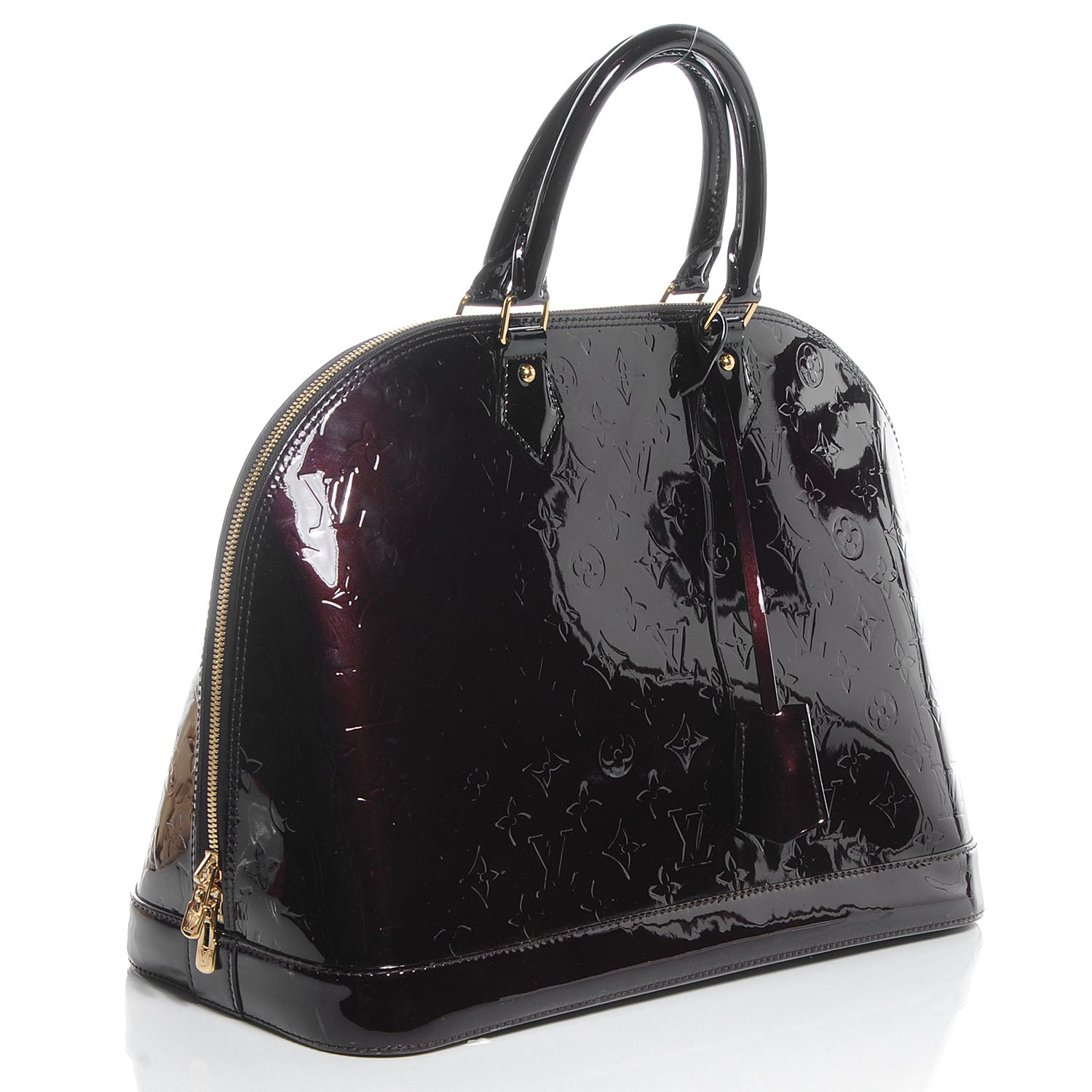 Louis Vuitton Vernis Alma GM Amarante 4 of 8
