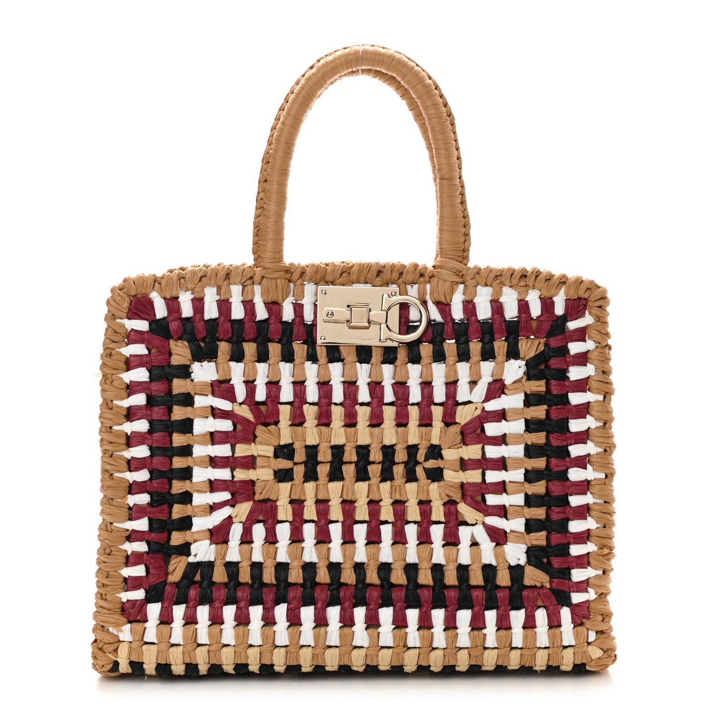 Raffia The Studio Tote Multicolor