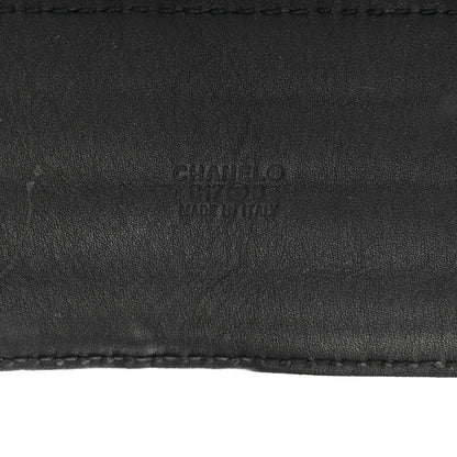 Chanel Calfskin Stitched CC Belt Black 3 of 10