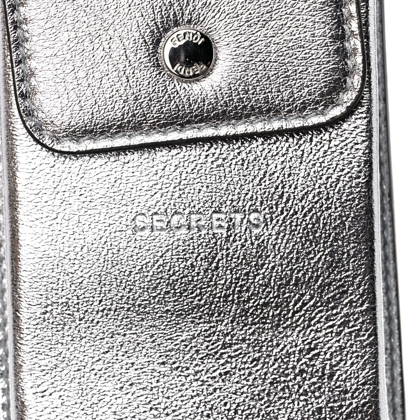 Vitello Catalan Mirror Multi Accessory Belt Argento