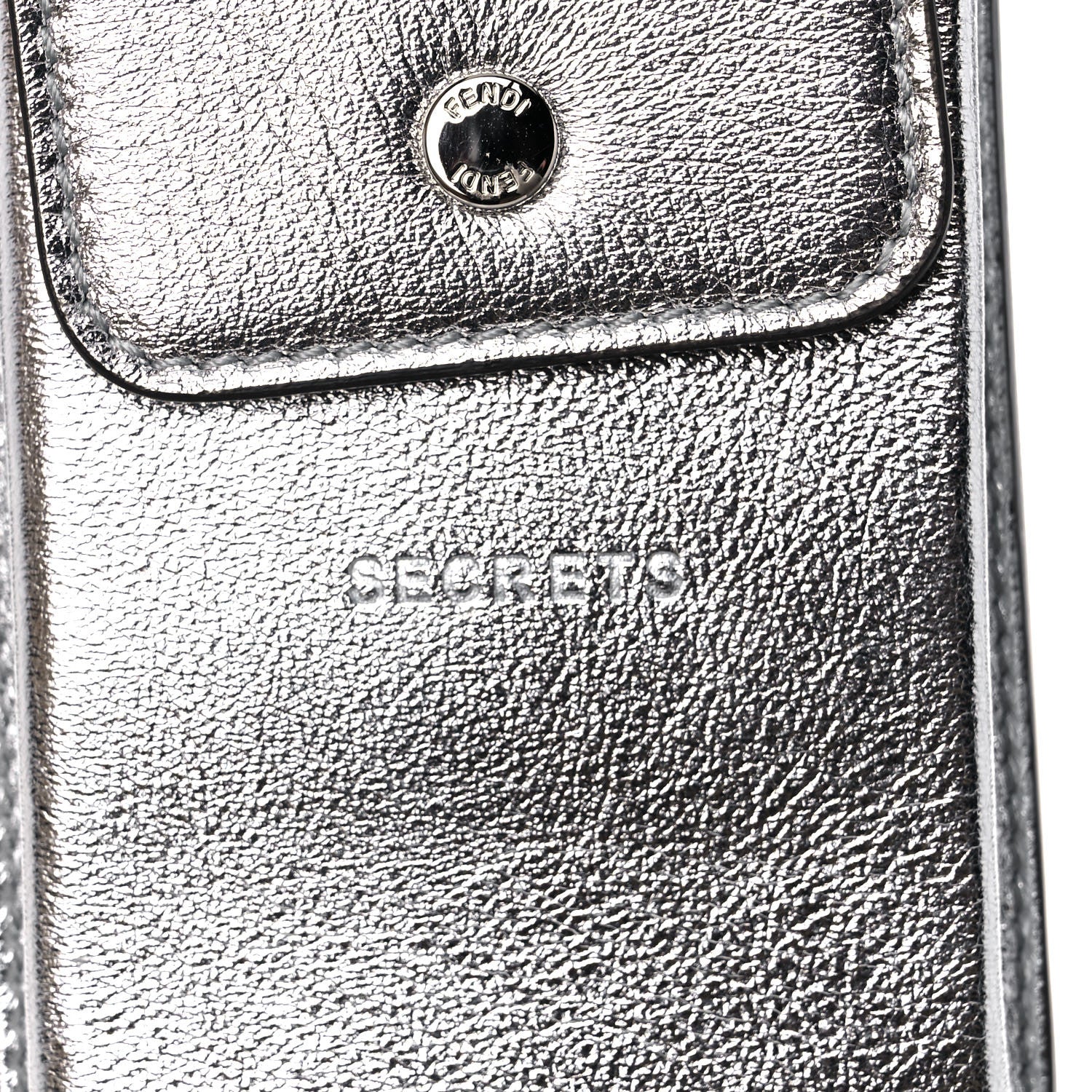 Fendi Vitello Catalan Mirror Multi Accessory Belt Argento 11 of 15