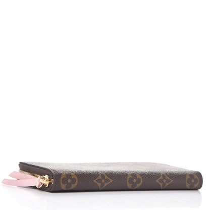 Louis Vuitton Monogram Clemence Wallet Rose Ballerine 4 of 8