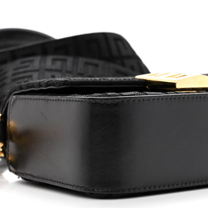 Givenchy Canvas Embroidered Small 4G Woven Chain Crossbody Black 8 of 9